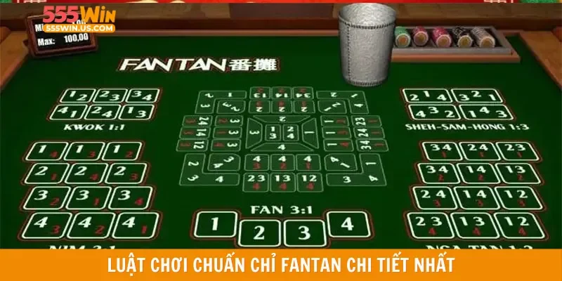 Luật chơi chuẩn chỉ Fantan chi tiết nhất